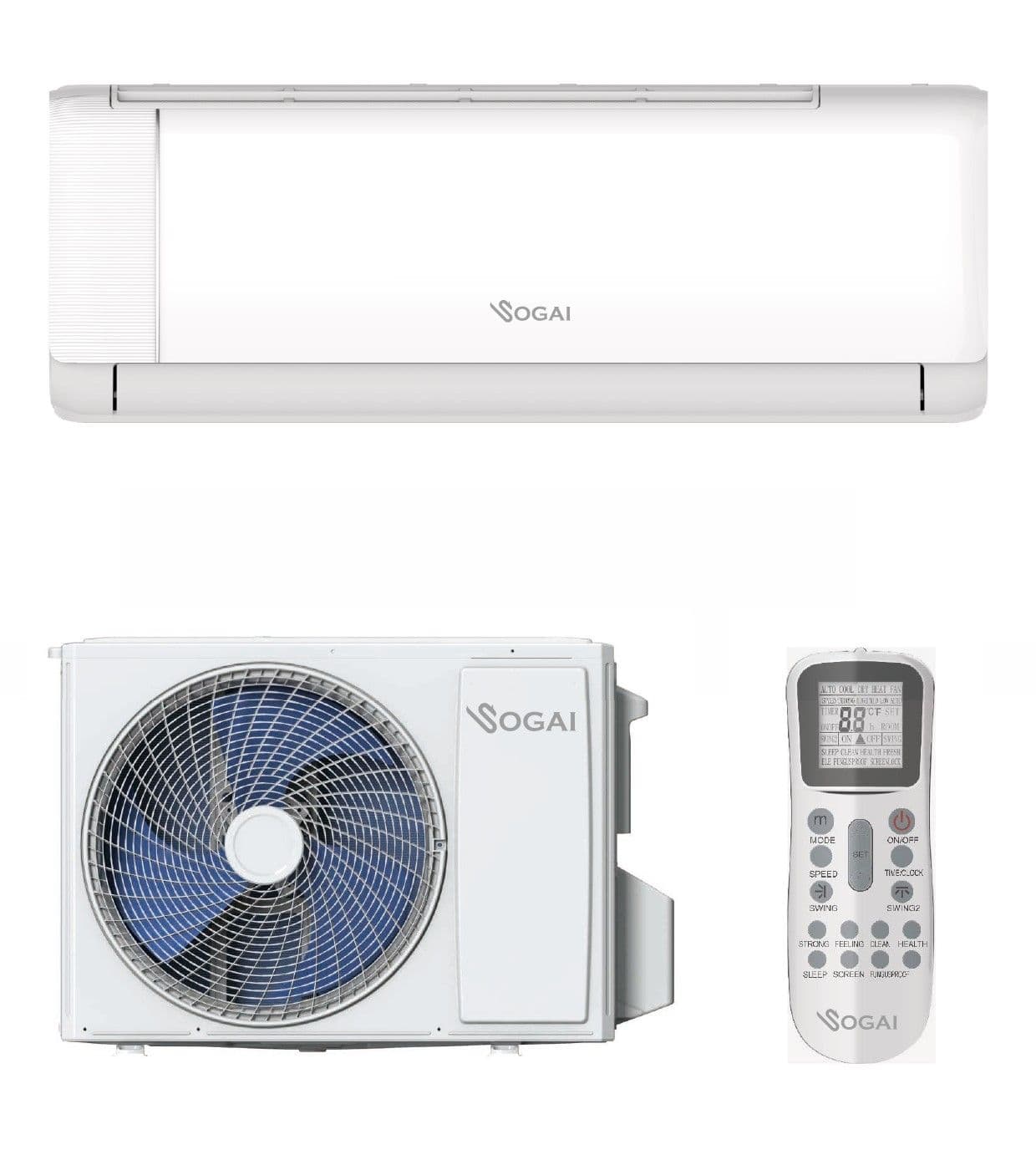 Klimë SOGAI Inverter 12000 BTU - ASO-12R25